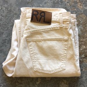 Vintage Polo Ralph Lauren RRL Jeans Men’s White